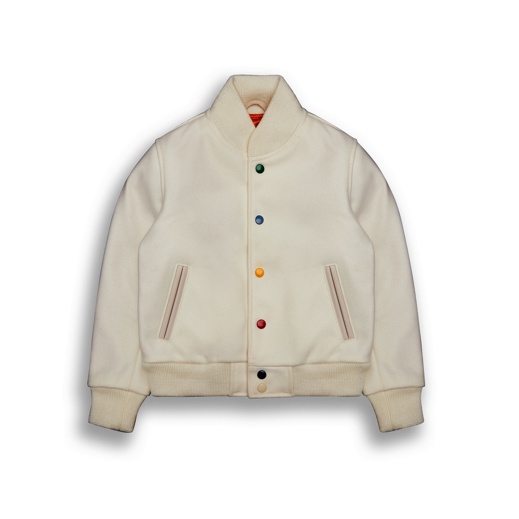 THE PINT SIZE ALL WOOL - Natural Melton Wool Kids Fit THE PINT SIZE ALL WOOL - Natural Melton Wool Kids Fit