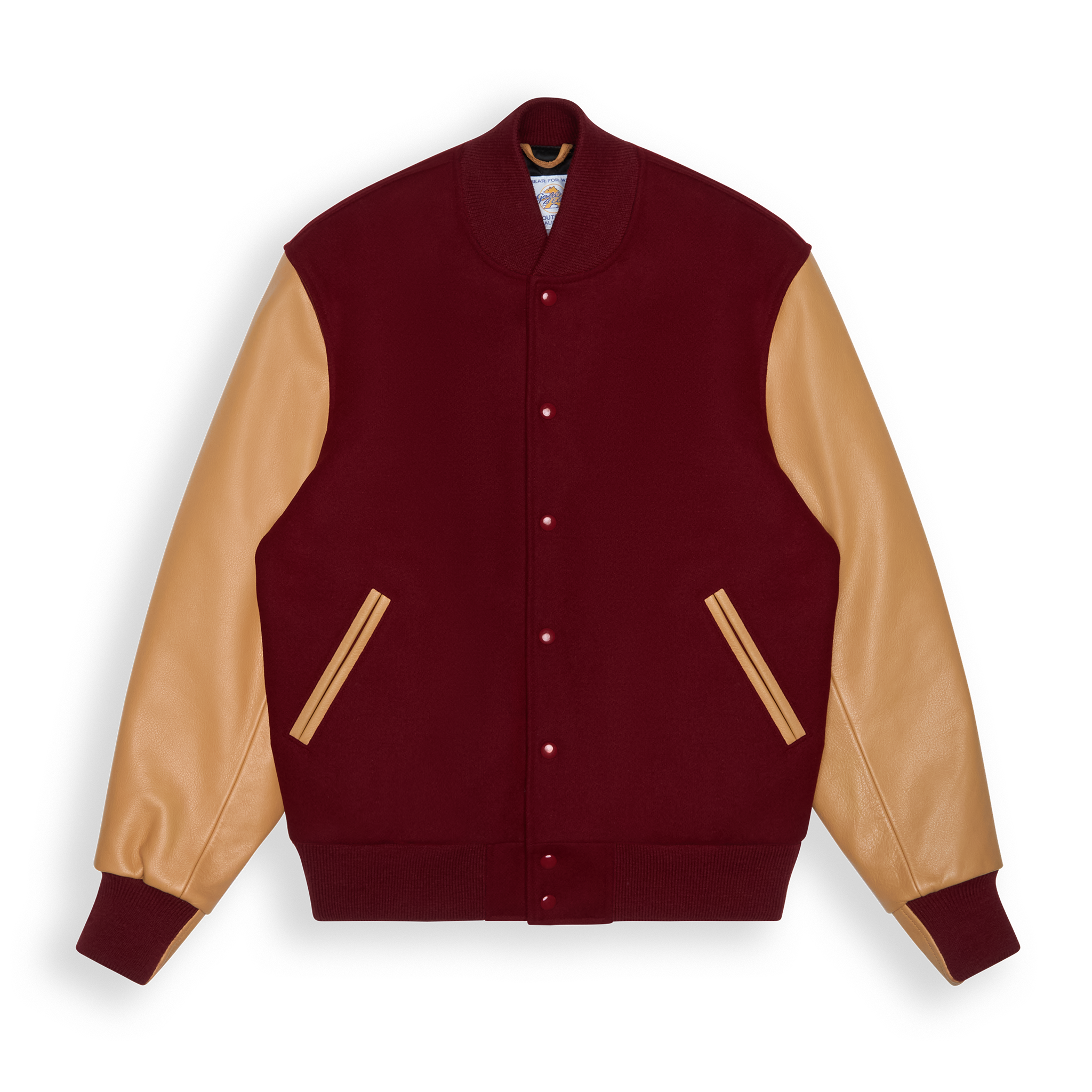 THE ALBANY - Cardinal Melton Wool/Tan Leather Classic Fit – Golden
