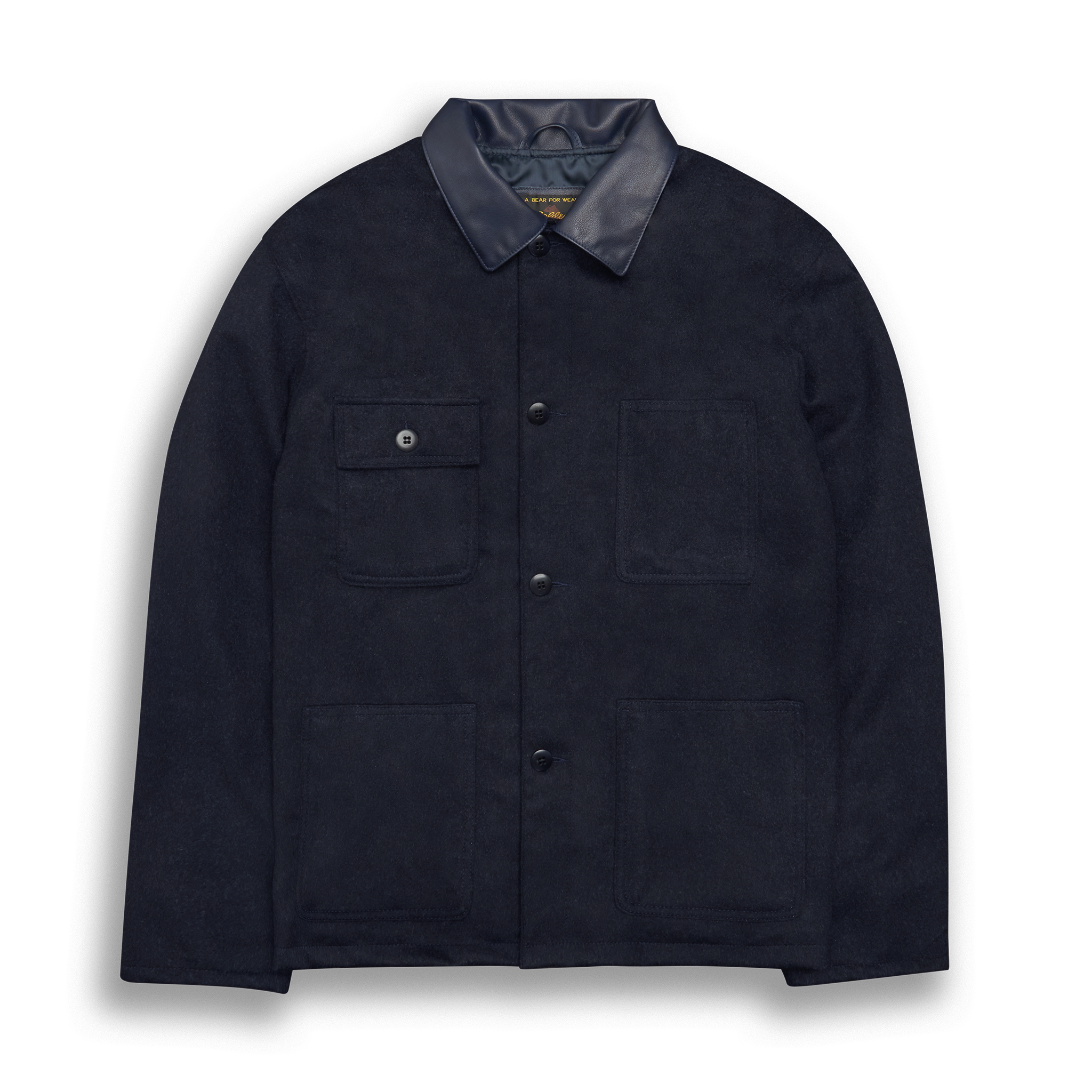 THE NEWMAN - Navy Storm Lux Wool Tailored Classic Fit – Golden