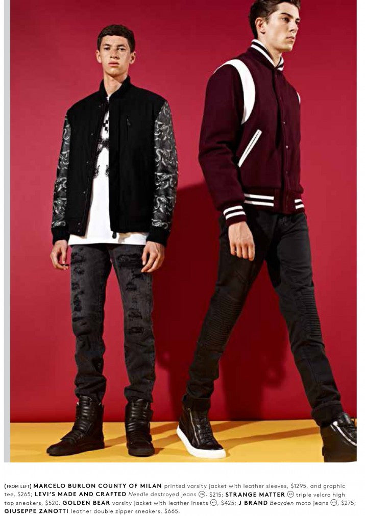 GOLDEN BEAR SPORTSWEAR FOR BARNEY’S FALL 2014