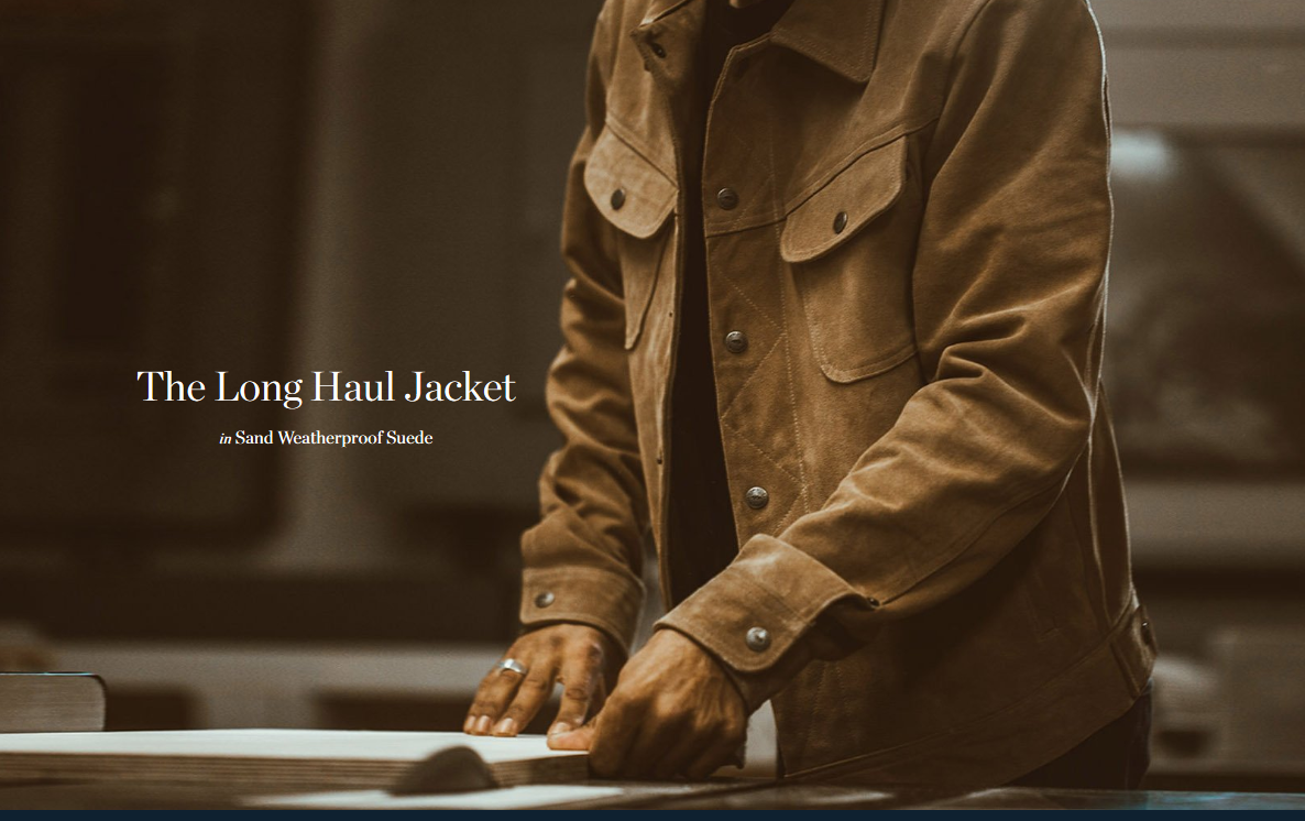 Waterproof 2025 suede jacket