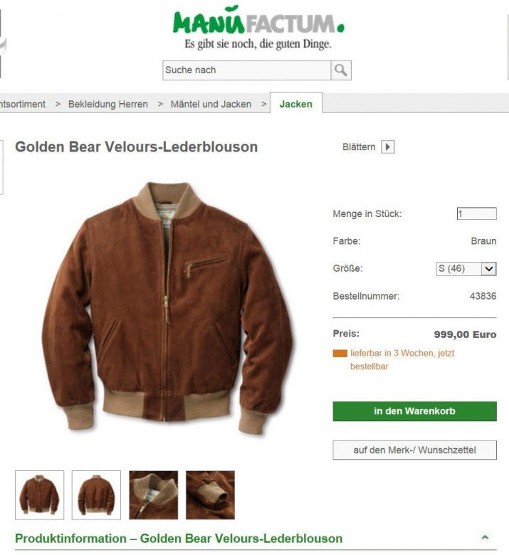 GB SPORT FOR MANUFACTUM-GERMANY