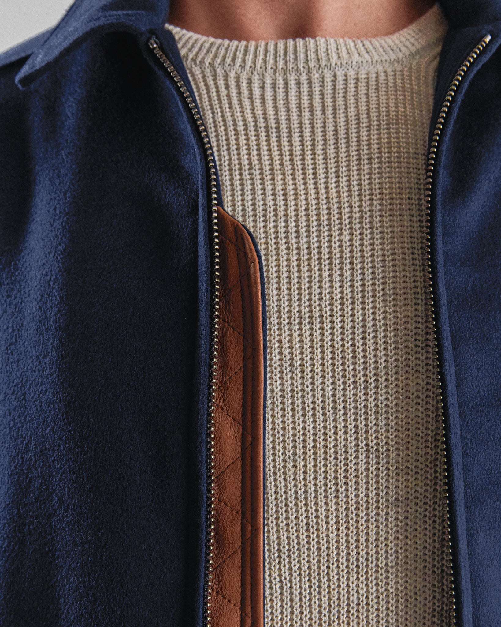THE STOCKTON - Navy Lux Wool Classic Fit