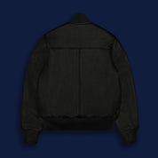 THE DUBOCE - Black Leather Contemporary Fit - Golden Bear Sportswear 