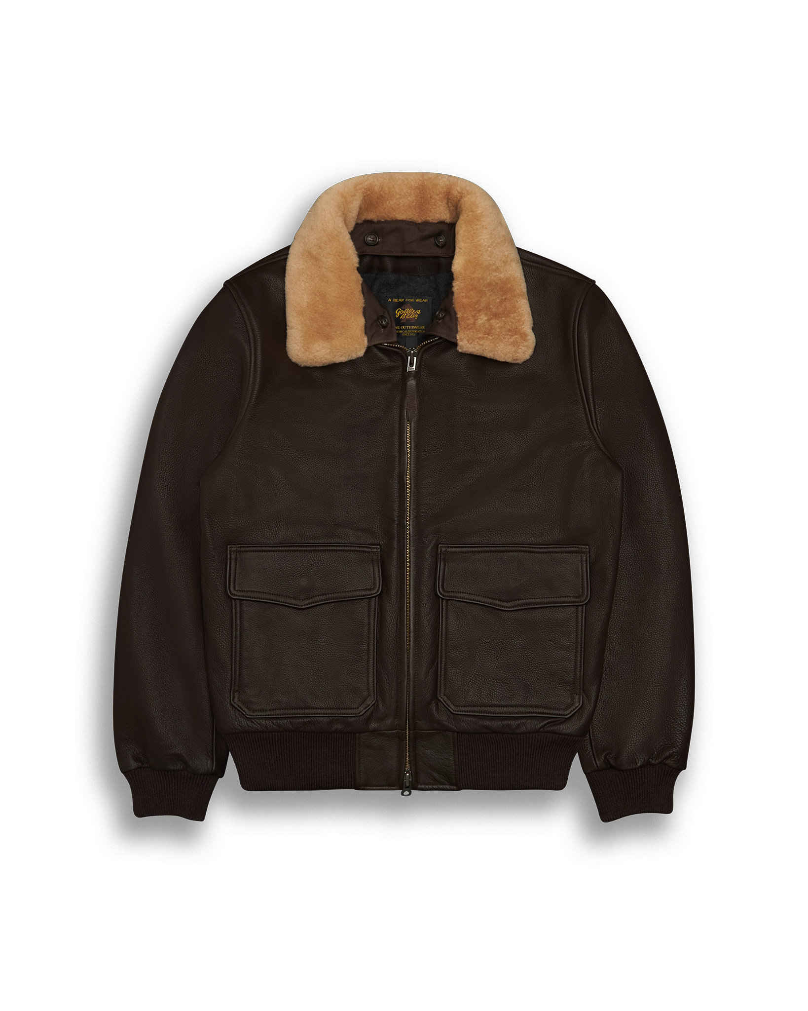 Golden Bear Sportswear Leather Jackets Made in USA Golden Bear Sportswear Leather Jackets Made in USA
