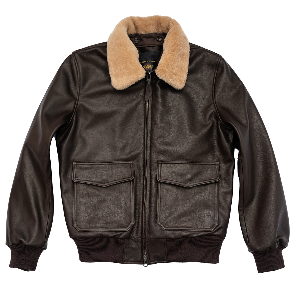 Men's Carter Sheepskin Jacket With Down Sleeves