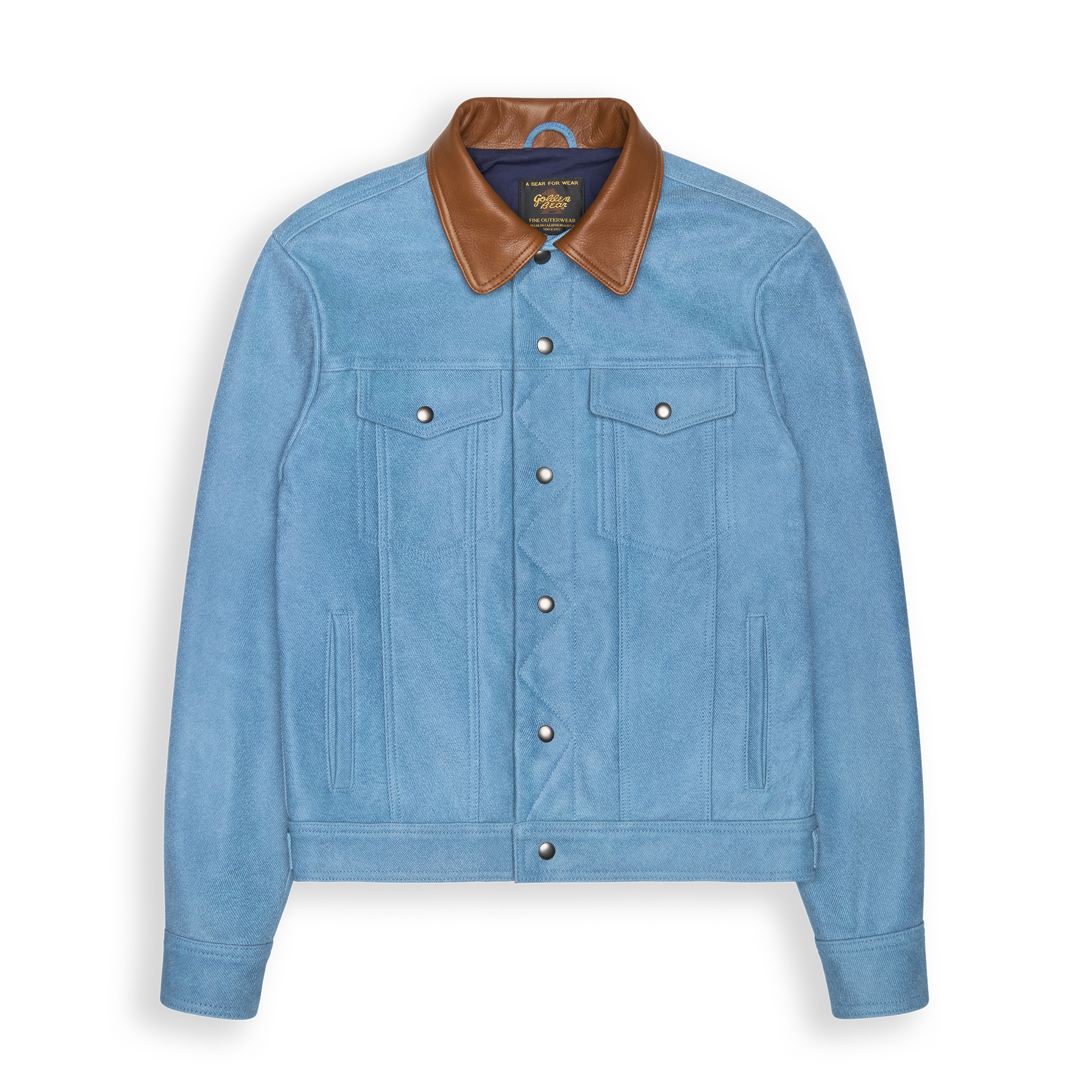 The Haight Denim Print Trucker Classic Fit