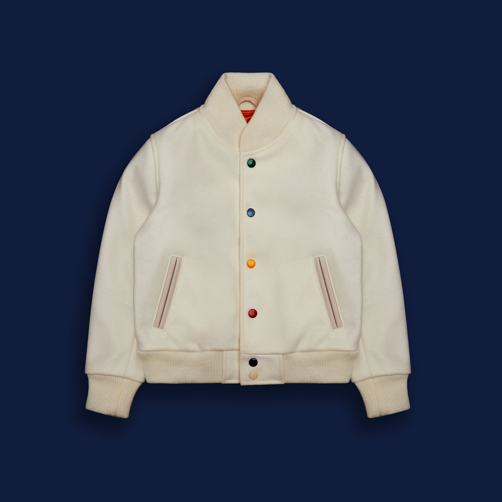 THE PINT SIZE ALL WOOL - Natural Melton Wool Kids Fit - Golden Bear Sportswear 