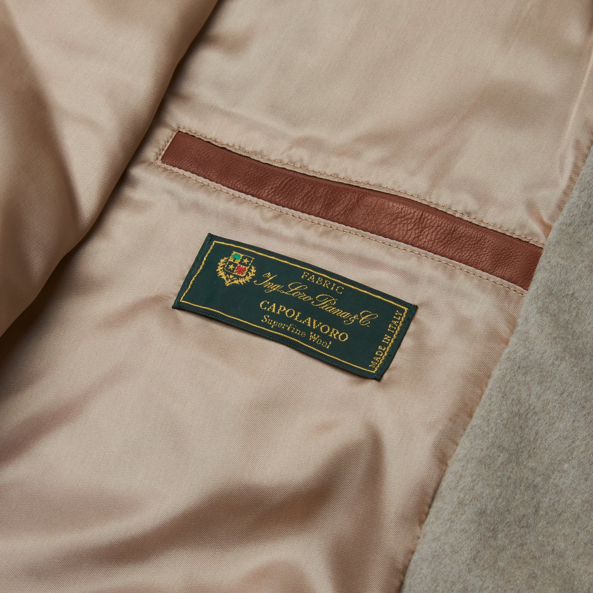 THE HARDING - Oatmeal Lux Wool Tailored Classic Fit