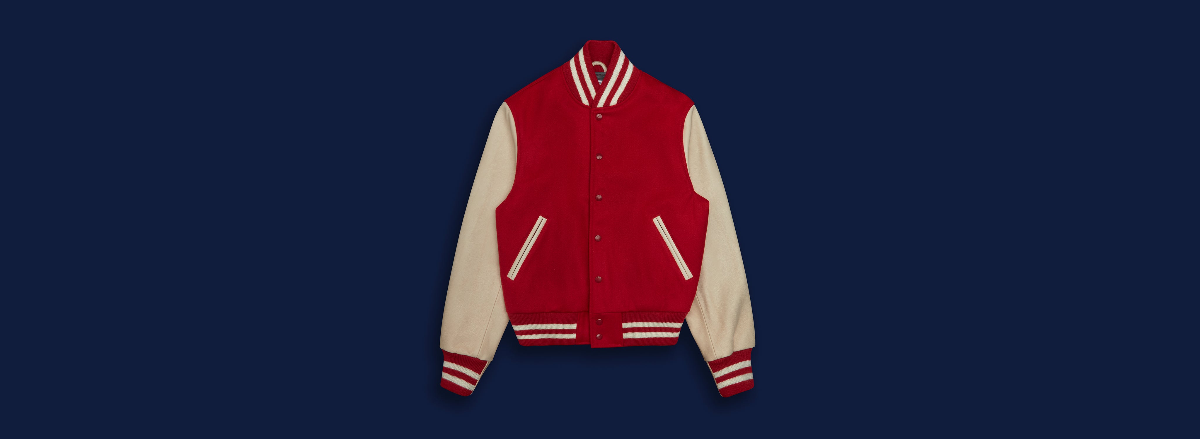 Men's USA made outerwear, varsity, leather & wool jackets. Est