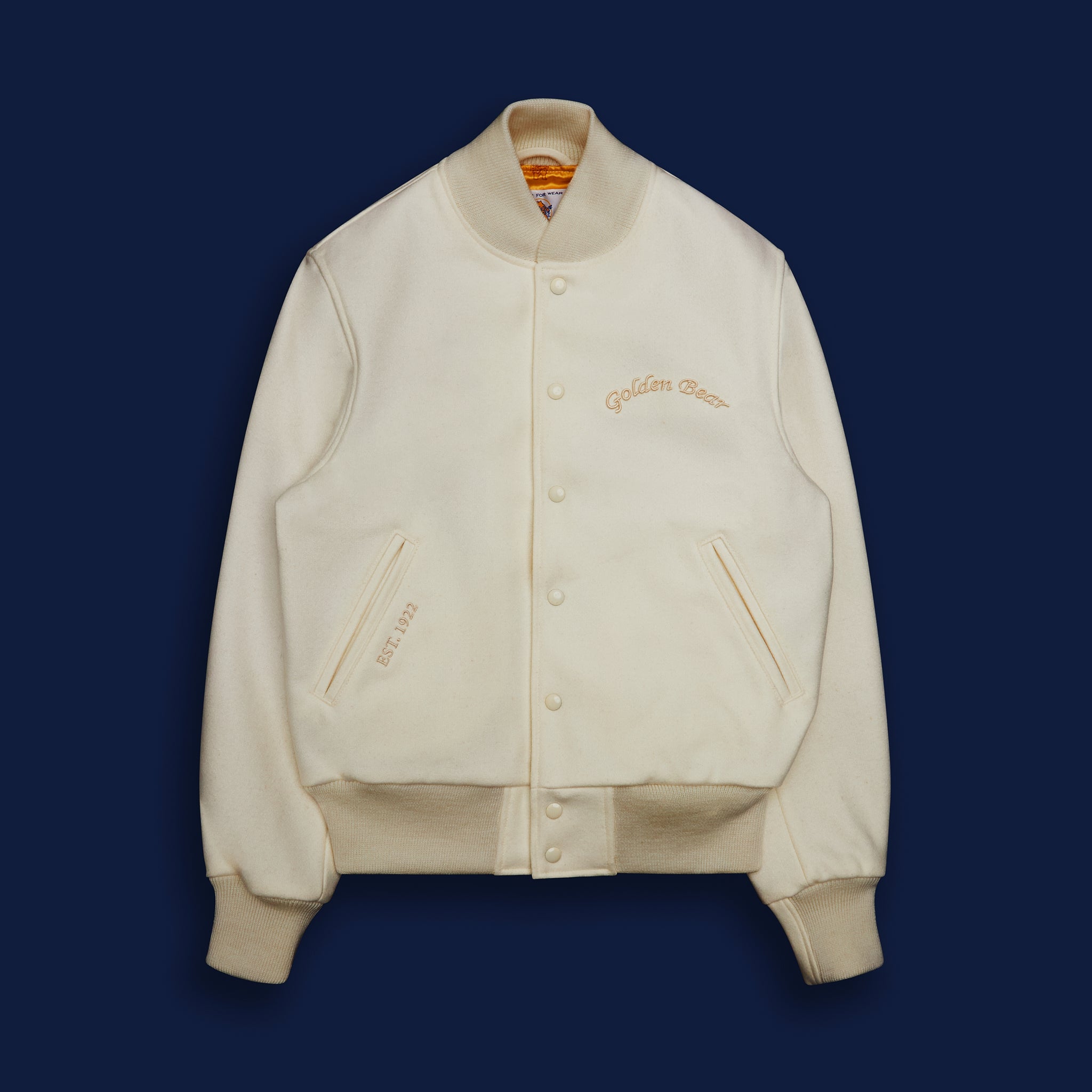 THE PORTOLA ANNIVERSARY JACKET - Natural Wool Contemporary Fit - Golden Bear Sportswear 