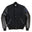 Black/Black Classic Fit Varsity Jacket - Golden Bear Sportswear 