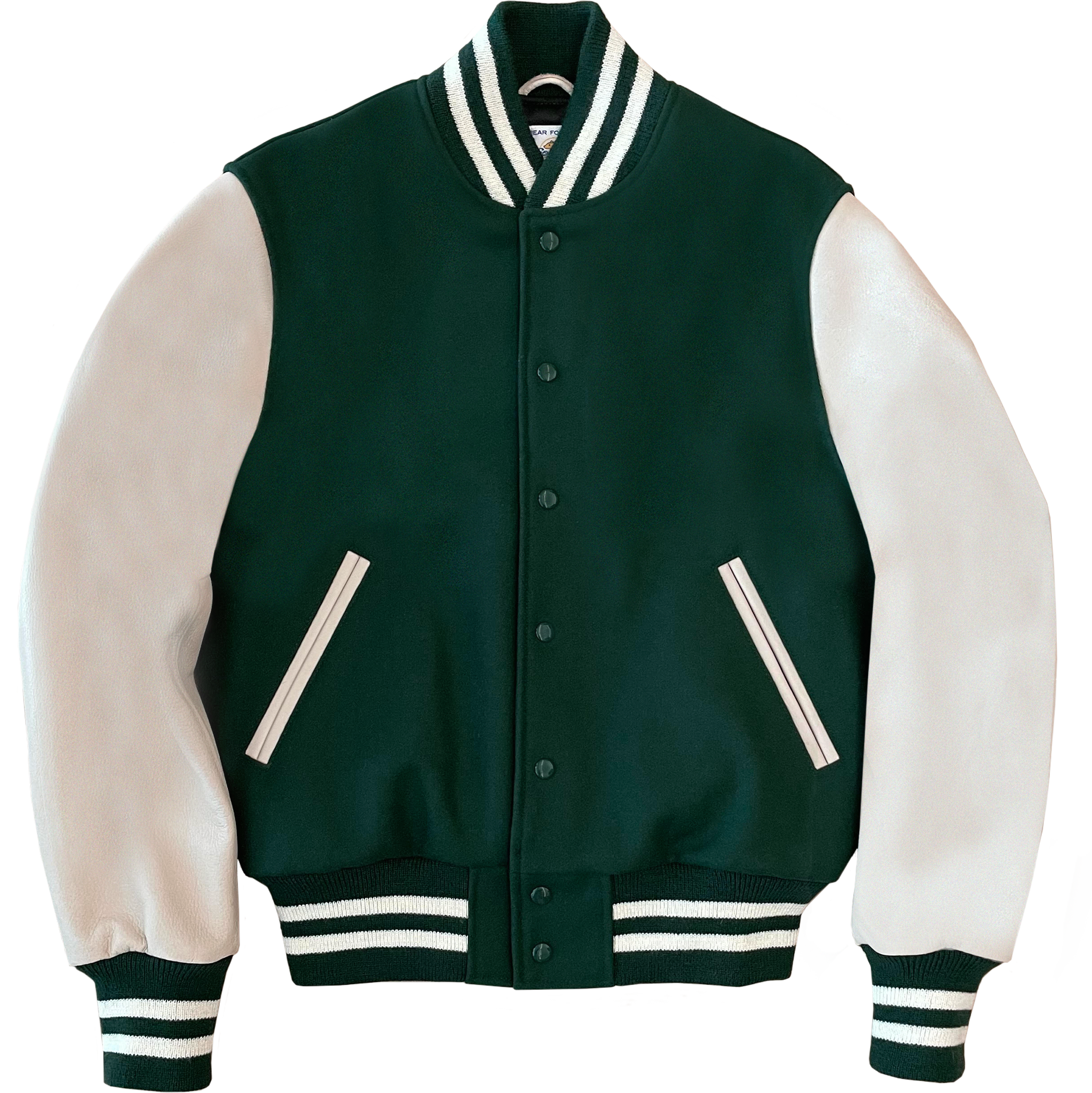 Forest/Stone Classic Varsity Jacket