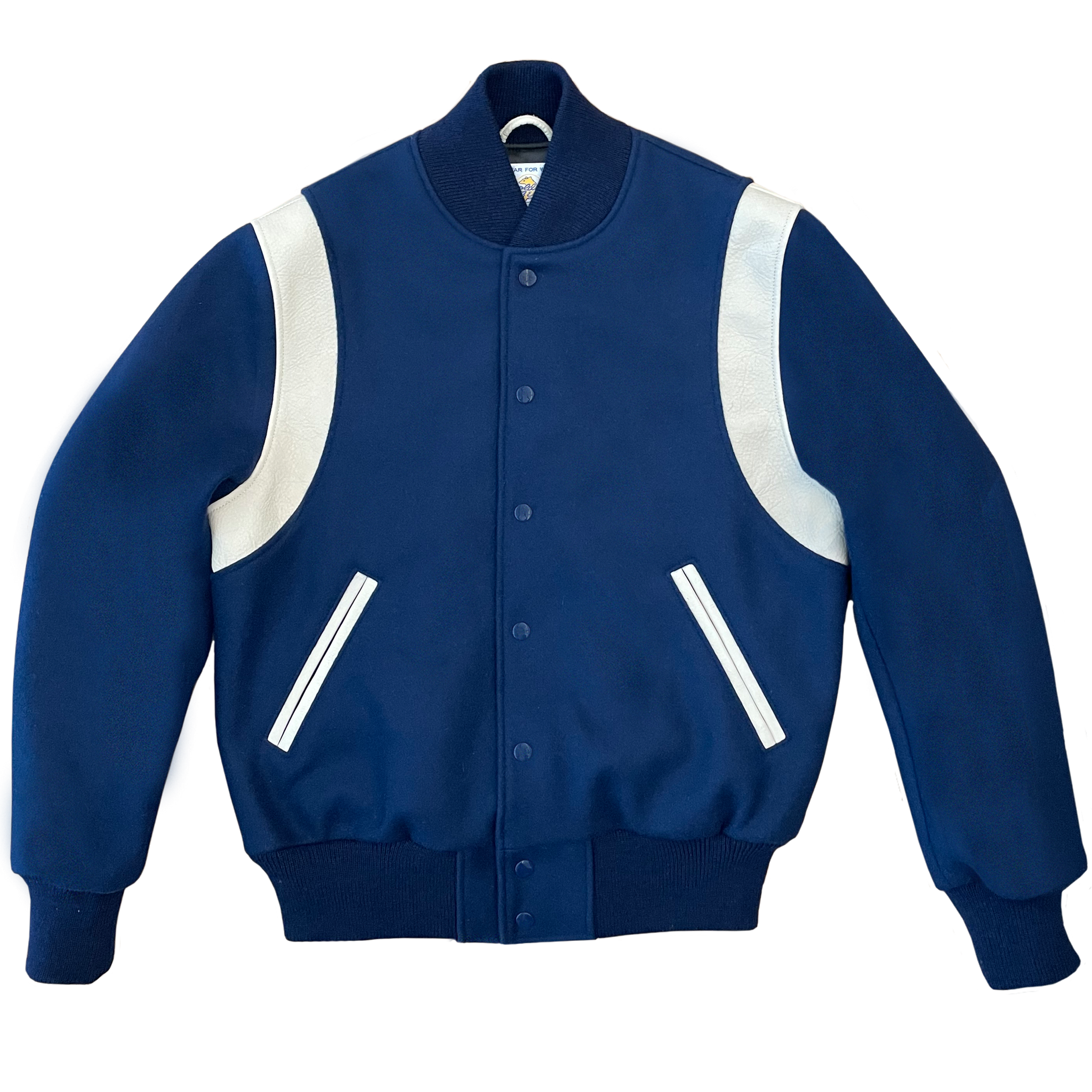 Varsity jacket 2025 navy blue